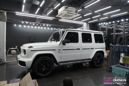 벤츠 G63 AMG 생활보호 PPF 시공사례 - 용인 수지 PPF 전문시공업체 제이와이드 / 경기 수원 영통