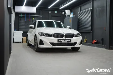 BMW 3시리즈 프런트 PPF 패키지 깔끔하게 완료, 영통PPF 전문 시공 전문업체 제이와이드 / 경기 수원 영통