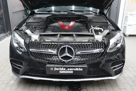벤츠 GLC43AMG 헤드라이트 클리프디자인 스모그 라이트 PPF시공 / 경기 수원