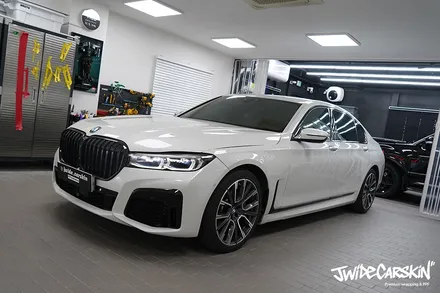 BMW 730LD 크롬죽이기 부분랩핑 / 경기 수원