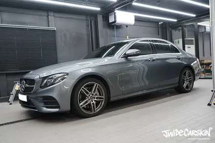 벤츠E클래스 E300 실내튜닝 카본 실내랩핑 / 경기 수원