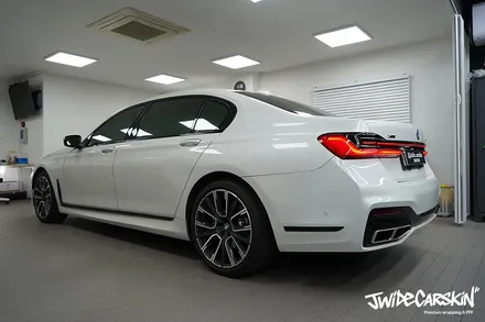 BMW 730LD 크롬죽이기 부분랩핑 / 경기 수원