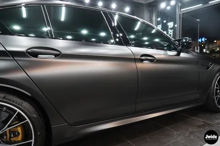 광교 용인 랩핑 BMW M5 자동차 전체랩핑 알아볼 때는? / 수원,광교,동탄