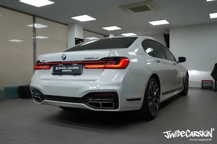 BMW 730LD 크롬죽이기 부분랩핑 / 경기 수원