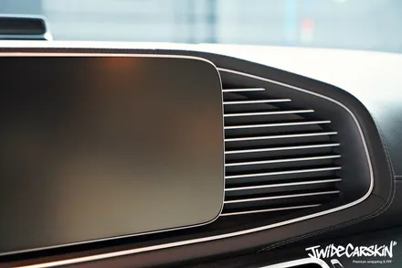 신갈PPF 벤츠 GLE450 실내 PPF 시공 후기, 디스플레이 보호는 필수 / 경기 수원