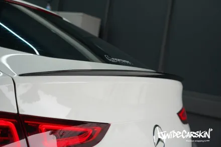 수원랩핑 벤츠 GLE53 AMG 루프스킨 사이드미러 크롬죽이기 부분랩핑 / 경기 수원