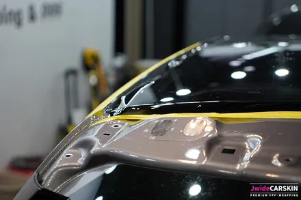 벤츠 A45AMG 듀오톤랩핑 및 카본PPF 블랙PPF 시공 / 수원,광교,동탄