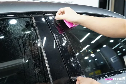 벤츠 A45AMG 듀오톤랩핑 및 카본PPF 블랙PPF 시공 / 수원,광교,동탄