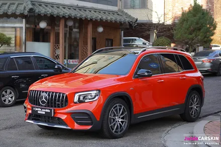 수원PPF 벤츠 GLB35AMG 전면패키지 및 부분 PPF / 수원,광교,동탄
