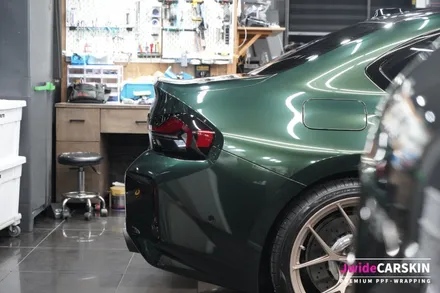 BMW M2차량에 미드나잇 그린 전체랩핑 시공 후기 / 광교ppf 제이와이드 / 경기 수원 영통