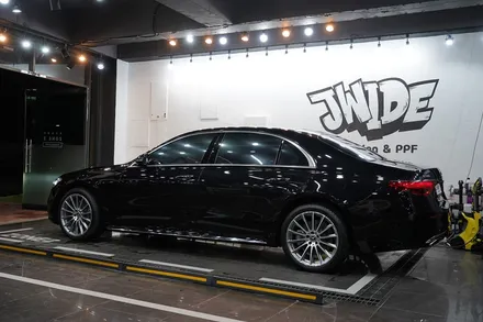 풀PPF 벤츠 S클래스 S500 자동차 PPF 필름 시공 / 수원,광교,동탄