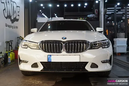 자동차흠집 및 기스 방지 BMW3시리즈 부분보호필름 PPF / 수원,광교,동탄