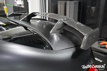 영통랩핑, BMW 신형 M3 사틴블랙 3M 전체랩핑 시공 후기 / 경기 수원 영통