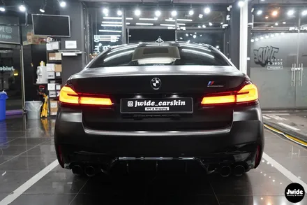 광교 용인 랩핑 BMW M5 자동차 전체랩핑 알아볼 때는? / 수원,광교,동탄