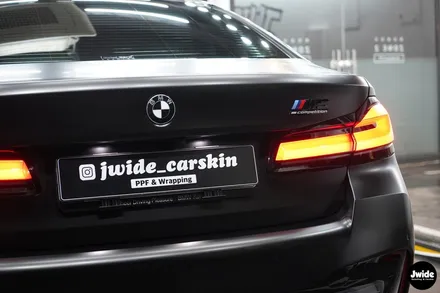 광교 용인 랩핑 BMW M5 자동차 전체랩핑 알아볼 때는? / 수원,광교,동탄