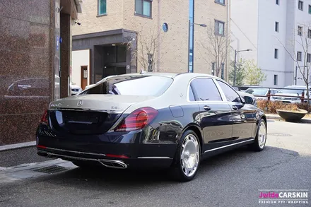 벤츠W222 마이바흐 S650 듀오톤 클리프디자인 옥타곤 PPF / 수원,광교,동탄