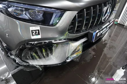 벤츠 A45AMG 듀오톤랩핑 및 카본PPF 블랙PPF 시공 / 수원,광교,동탄