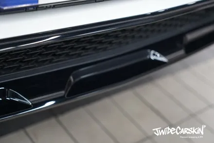 수원랩핑 벤츠 GLE53 AMG 루프스킨 사이드미러 크롬죽이기 부분랩핑 / 경기 수원