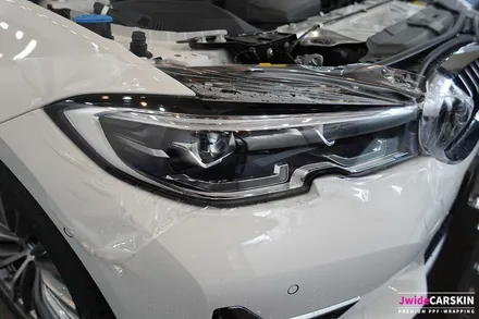 자동차흠집 및 기스 방지 BMW3시리즈 부분보호필름 PPF / 수원,광교,동탄