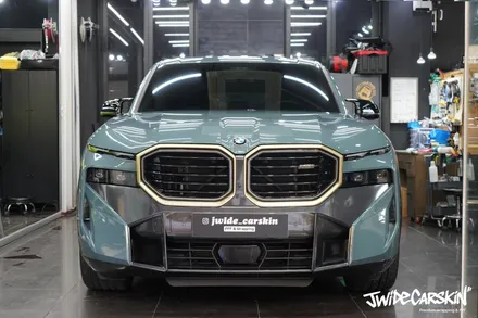 수원랩핑 전문업체 제이와이드, BMW XM 부분 랩핑 시공 후기 / 경기 수원 영통