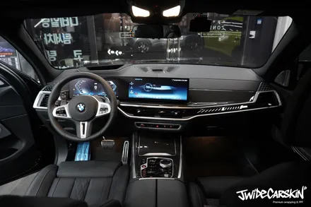 동탄PPF 전문 시공, BMW X5 M60i 실내 전체 PPF (울트라핏 필름) / 경기 수원 영통