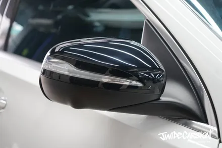 수원랩핑 벤츠 GLE53 AMG 루프스킨 사이드미러 크롬죽이기 부분랩핑 / 경기 수원