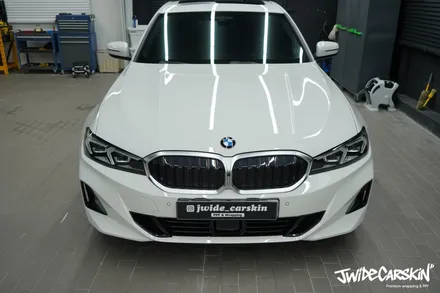 BMW 3시리즈 프런트 PPF 패키지 깔끔하게 완료, 영통PPF 전문 시공 전문업체 제이와이드 / 경기 수원 영통