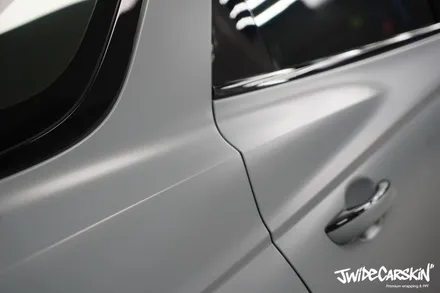 제네시스 GV70, 3M 2080 배틀쉽 그레이 전체랩핑 영통랩핑 전문업체 제이와이드 시공사례 / 경기 수원 영통