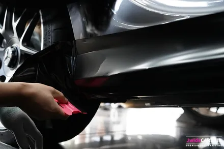 벤츠 A45AMG 듀오톤랩핑 및 카본PPF 블랙PPF 시공 / 수원,광교,동탄