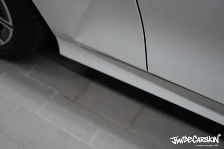 BMW 3시리즈 프런트 PPF 패키지 깔끔하게 완료, 영통PPF 전문 시공 전문업체 제이와이드 / 경기 수원 영통