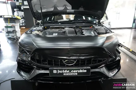 벤츠 A45AMG 듀오톤랩핑 및 카본PPF 블랙PPF 시공 / 수원,광교,동탄
