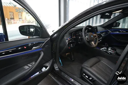 차량 실내랩핑 BMW530i 카본랩핑. / 경기 수원 영통