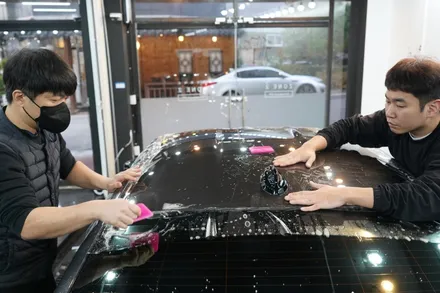 수원 광교 PPF BMW M5 카본,실내 자동차PPF필름가격 / 수원,광교,동탄