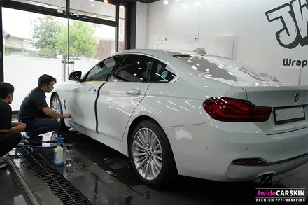 PPF보험처리 BMW420d 도어PPF / 수원,광교,동탄