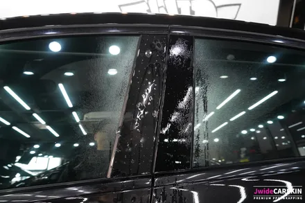 수원PPF 벤츠 GLC43AMG 본네트 및 필러 보호필름 시공 / 수원,광교,동탄