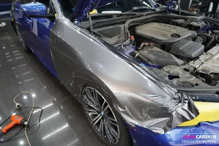 BMW320d에 고급스러운 전체랩핑 시공! 광교ppf 제이와이드 / 수원,광교,동탄
