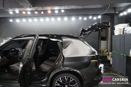 BMW X5M 고성능 SUV를 새롭게 변신, 수원랩핑 전문업체 제이와이드 작업 후기 / 경기 수원 영통