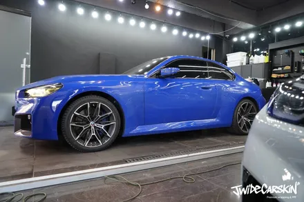 화성ppf 전문 시공사례, 신형 BMW M2 스모그라이트 & 부분 PPF 시공 / 경기 수원 영통