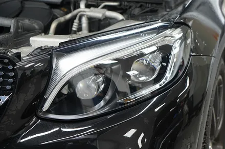 벤츠 GLC43AMG 헤드라이트 클리프디자인 스모그 라이트 PPF시공 / 경기 수원