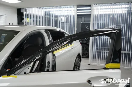 BMW 730LD 크롬죽이기 부분랩핑 / 경기 수원