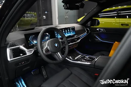 BMW X5 M60i 실내 하이그로시 보호, 기흥PPF 시공전문업체 제이와이드 / 경기 수원 영통