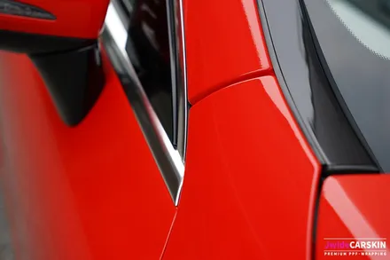 벤츠 GT43AMG 3M2080 유광핫로드레드 전체랩핑 / 수원,광교,동탄