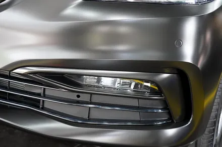 BMW520i 자동차 랩핑가격 사틴블랙 전체랩핑 / 경기 수원 영통