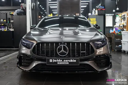 벤츠 A45AMG 듀오톤랩핑 및 카본PPF 블랙PPF 시공 / 수원,광교,동탄