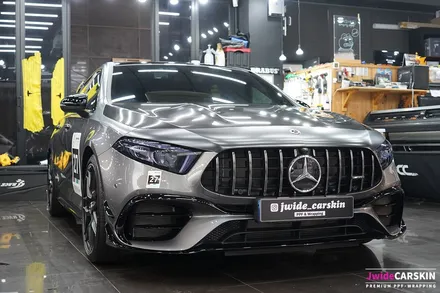 벤츠 A45AMG 듀오톤랩핑 및 카본PPF 블랙PPF 시공 / 수원,광교,동탄