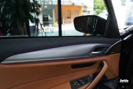 수원실내랩핑 BMW530i 카본랩핑 시공후기 / 경기 수원 영통