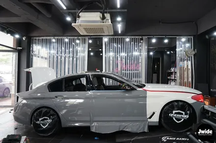 광교랩핑 BMW 5시리즈 전체 + 실내랩핑 / 경기 수원 영통