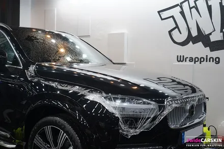 볼보 XC90 차량 흠집방지 본넷 및 헤드라이트 PPF / 수원,광교,동탄