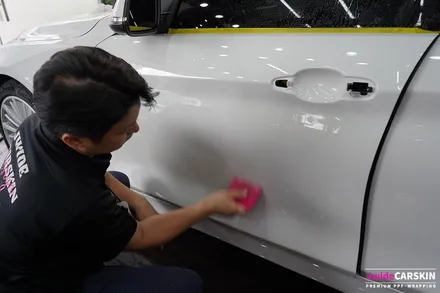 PPF보험처리 BMW420d 도어PPF / 수원,광교,동탄