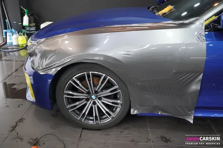 BMW320d에 고급스러운 전체랩핑 시공! 광교ppf 제이와이드 / 수원,광교,동탄